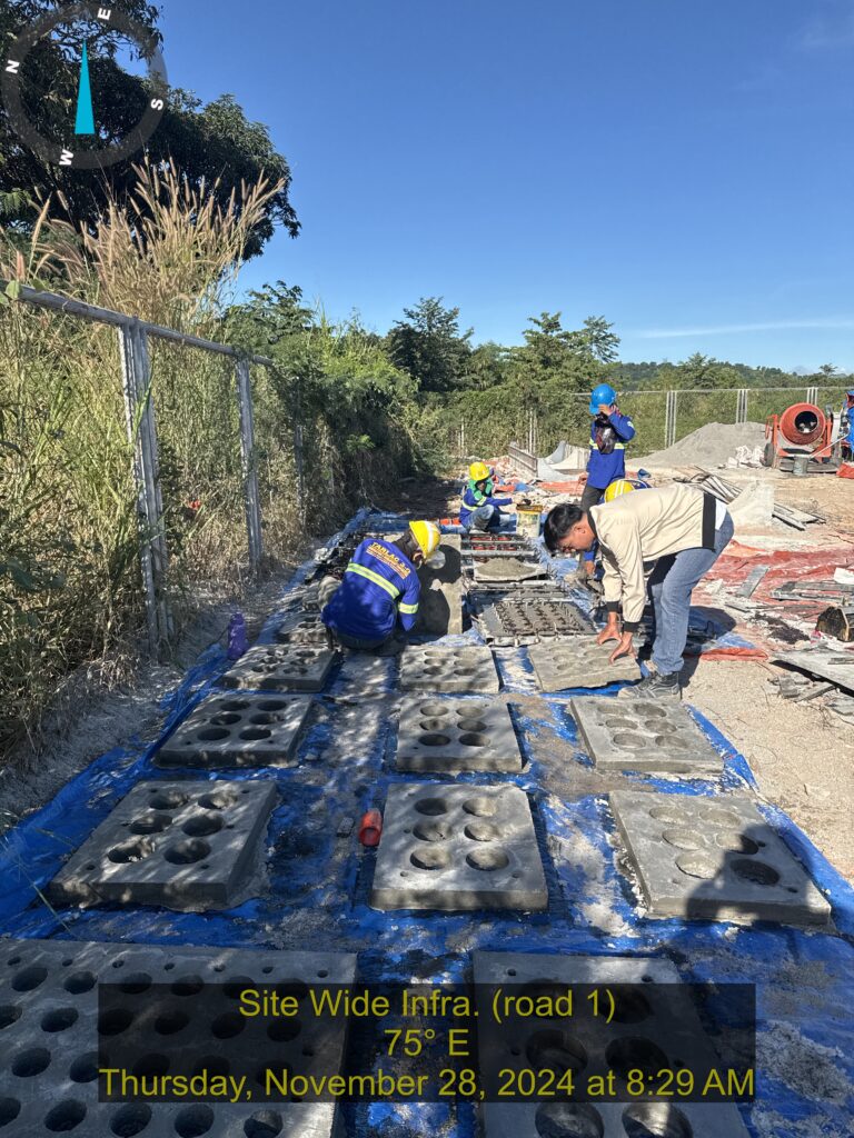 site wide infra. (road 1)