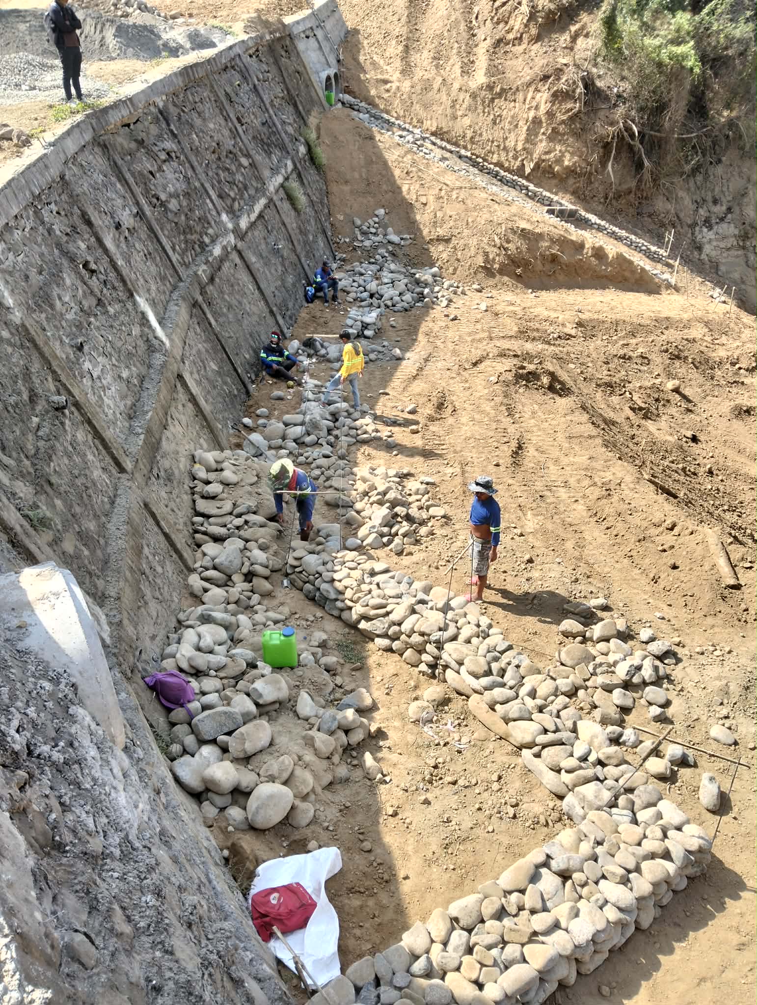 Grouted Riprap & Stone Mason- Cabalayan - Sta Monica Farm To Market Road Grouted Riprap & Stone Mason- Cabalayan – Sta Monica Farm To Market Road