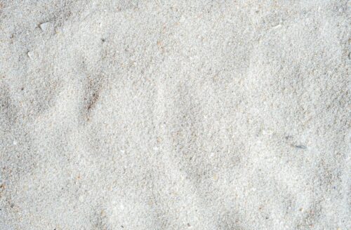 white sand